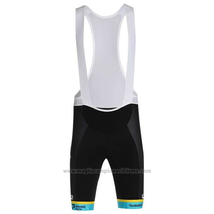 2020 Abbigliamento Ciclismo Astana Campione Kazako Manica Corta e Salopette